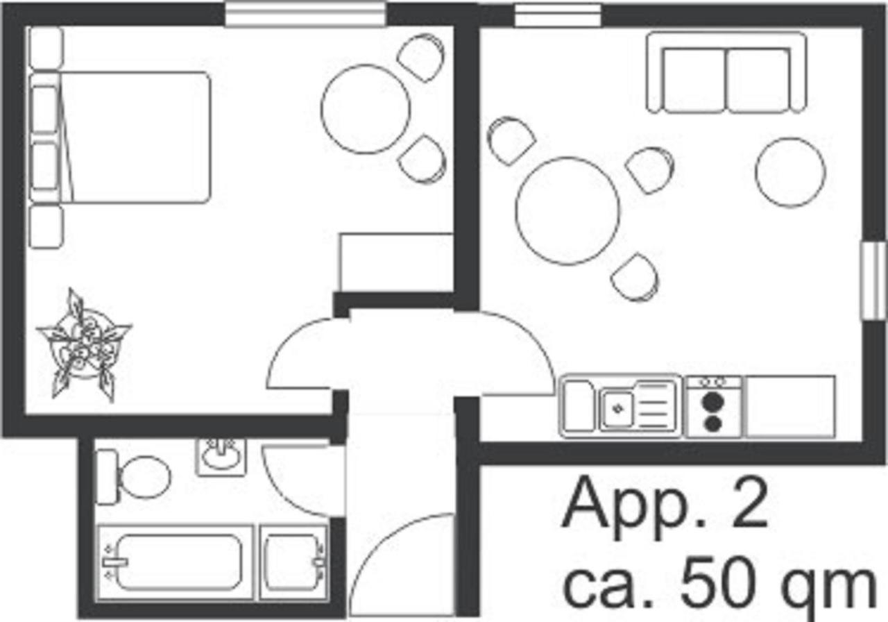 Landhaus Am Forst - Apartments 巴特亚历山大斯巴德 外观 照片